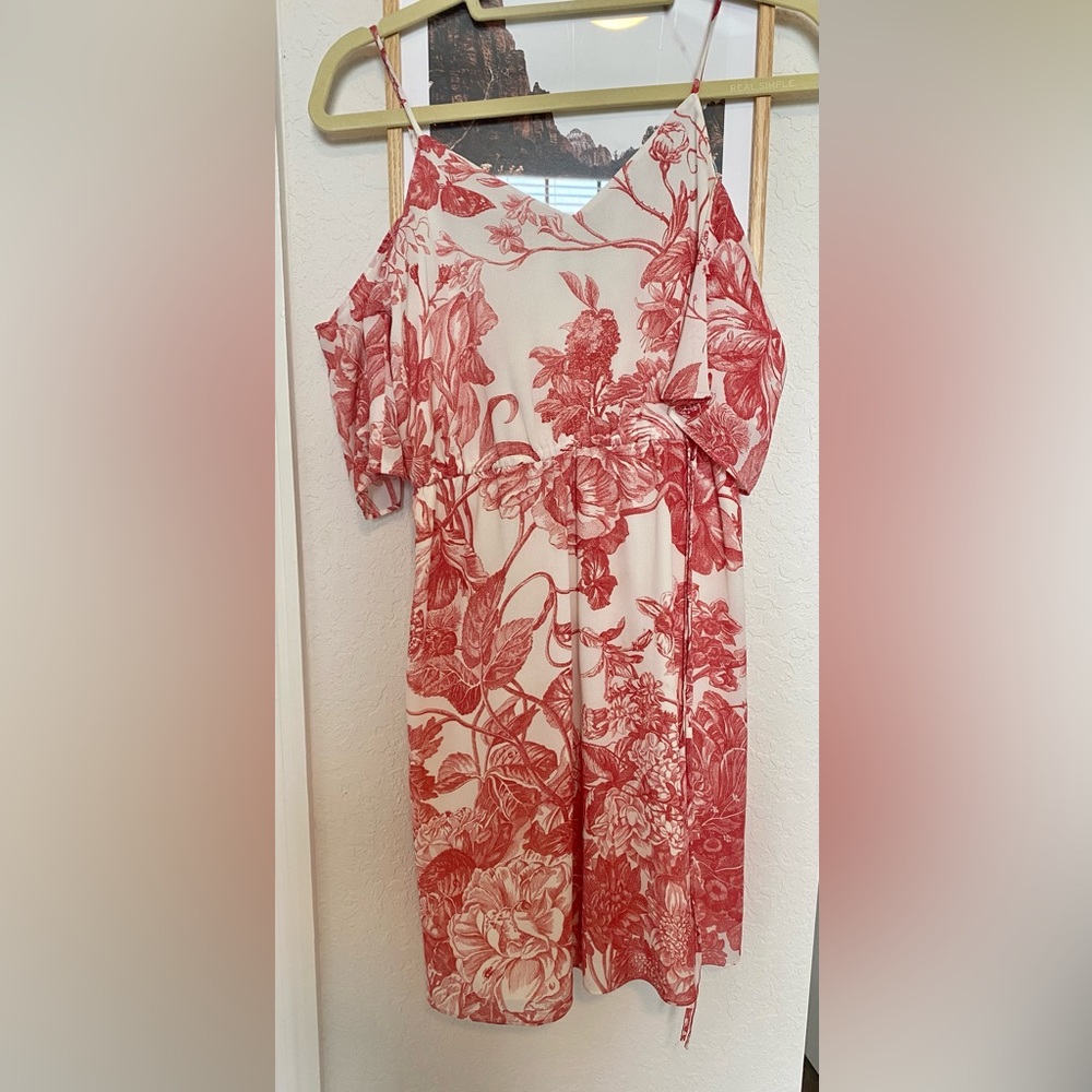 Pretty red dress from loft